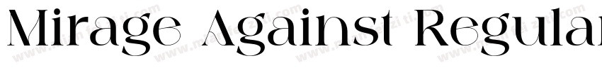 Mirage Against Regular字体转换